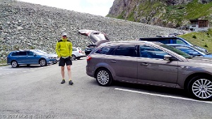 2017-07-14 · 15:42 · Strahlhorn Barrage de Mattmark · Alpes, Alpes valaisannes, Vallée de Saas, CH · GPS 46°2'55.94'' N 7°57'33.61'' E · Altitude 2195m