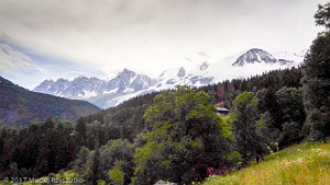 2017-07-11 · 10:25 · Cham'kid À dos d'âne Vaudagne · Alpes, Massif du Mont-Blanc, Vallée de Chamonix, FR · GPS 45°54'21.65'' N 6°45'40.61'' E · Altitude 1101m