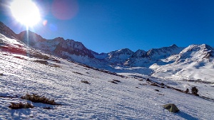 2018-01-04 · 11:17 · Pic dels Pedrons Montée au Pic dels Pedrons · Pyrénées, Pyrénées-Orientales, Puymorens, FR · GPS 42°32'39.17'' N 1°44'21.62'' E · Altitude 2148m