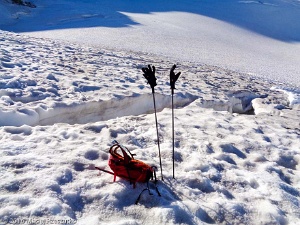 2016-09-02 · 09:37 · Cabane de Tracuit Turtmanngletscher · Alpes, Alpes valaisannes, Vallée d'Anniviers, CH · GPS 46°7'40.37'' N 7°41'59.11'' E · Altitude 3339m