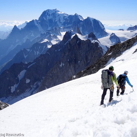 2013-08-21 Arêtes de Rochefort et de Grandes Jorasses