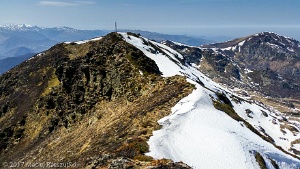 2017-04-14 · 15:04 · Pic de Girabal et Pic Galinat Pic Galinat · Pyrénées, Ariège, Montagne de Tabe, FR · GPS 42°49'28.59'' N 1°44'57.76'' E · Altitude 2183m