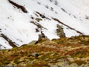 2017-04-23 · 12:48 · Pic de St Barthélemy par l'Étang d'Appy Col de Girabal · Pyrénées, Ariège, Montagne de Tabe, FR · GPS 42°49'12.74'' N 1°45'57.25'' E · Altitude 2135m